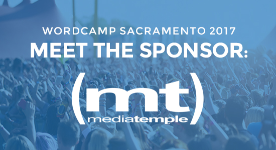 WordCamp Sacramento Sponsor Media Temple